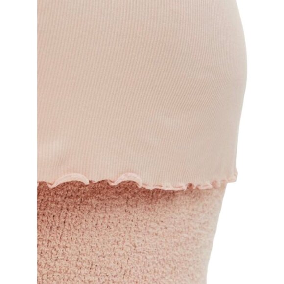 Torrid  Super Soft Rib Short Sleeve Lettuce Hem Lounge Tee - Picture 3 of 7